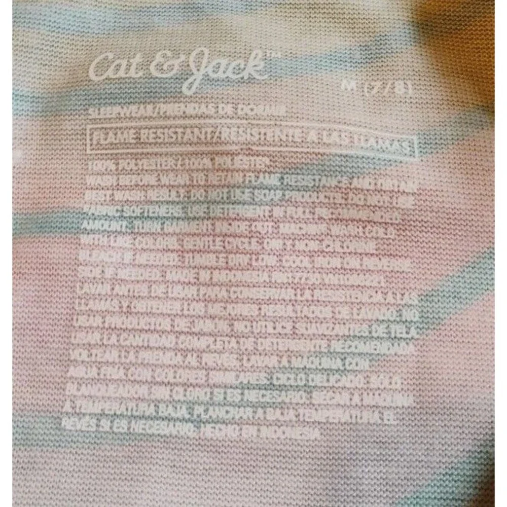 Cat & Jack Rainbow Tank Dress Medium 7/8 1 Piece Ride The Kindness Wave Bright